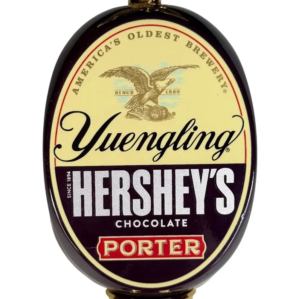 Yuengling Hershey's Chocolate Porter Beer Tap Handle Eagle Breweriana 2019